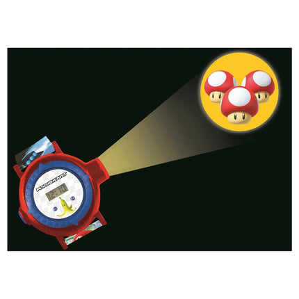 Lexibook Digitální promítací hodinky - Mario Kart