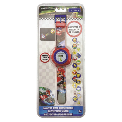 Lexibook Digitální promítací hodinky - Mario Kart