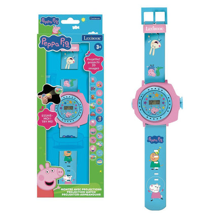 Lexibook Digitální promítací hodinky - Prasátko Peppa
