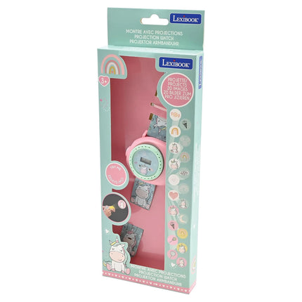 Lexibook Digitální promítací hodinky - Jednorožec