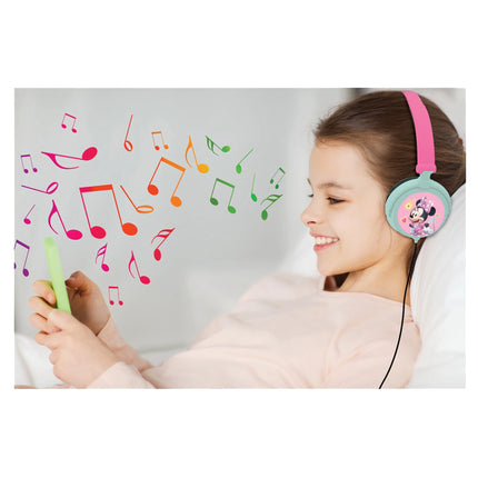 Lexibook Skládací drátová sluchátka - Myška Minnie