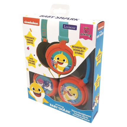 Lexibook Skládací drátová sluchátka - Baby Shark