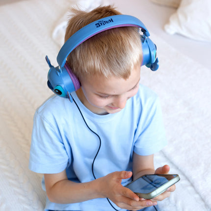 Lexibook Skládací drátová sluchátka - Disney Stitch