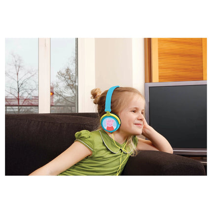 Lexibook Skládací drátová sluchátka - Prasátko Peppa