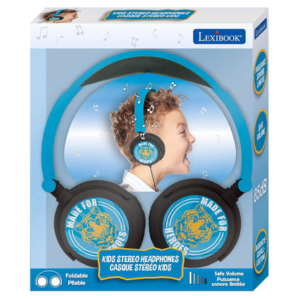Lexibook Skládací drátová sluchátka Made for Heroes