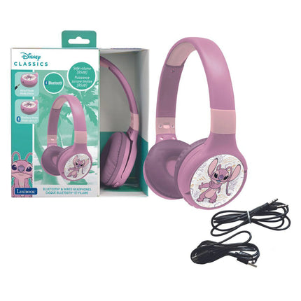 Lexibook Skládací bezdrátová sluchátka Angel - Disney Stitch