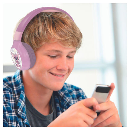 Lexibook Skládací bezdrátová sluchátka Angel - Disney Stitch