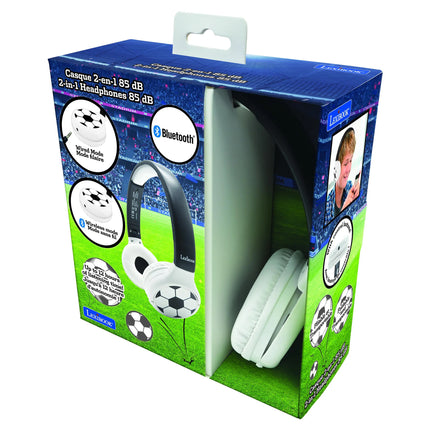 Lexibook Skládací bezdrátová sluchátka - Fotbal