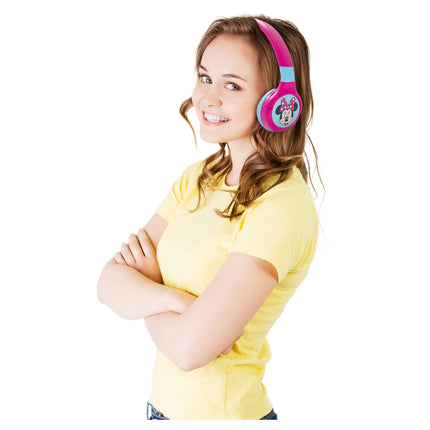 Lexibook Skládací bezdrátová sluchátka - Myška Minnie