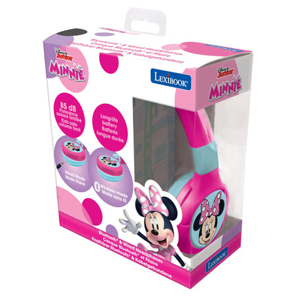 Lexibook Skládací bezdrátová sluchátka - Myška Minnie