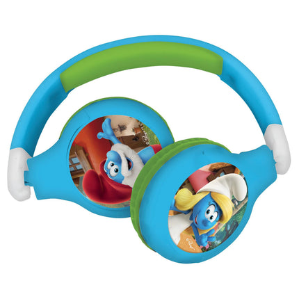 Lexibook Skládací bezdrátová sluchátka - Šmoulové