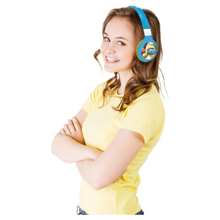 Lexibook Skládací bezdrátová sluchátka - Šmoulové