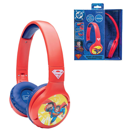 Lexibook Skládací bezdrátová sluchátka - Superman