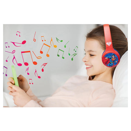 Lexibook Skládací bezdrátová sluchátka - Superman