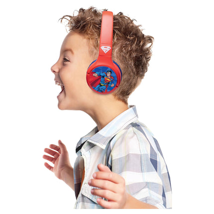 Lexibook Skládací bezdrátová sluchátka - Superman