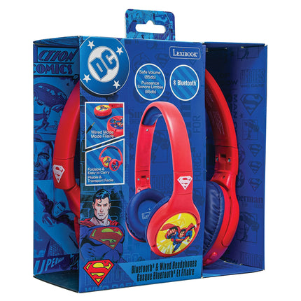 Lexibook Skládací bezdrátová sluchátka - Superman