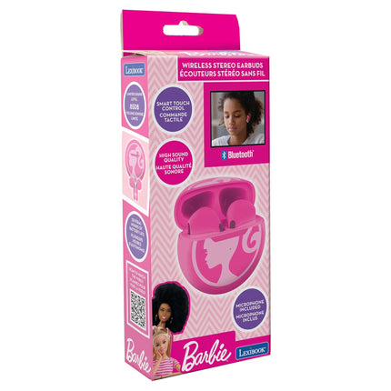 Lexibook Bezdrátová sluchátka do uší - Barbie