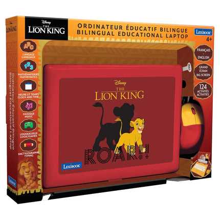 Lexibook Francouzsko-anglický vzdělávací notebook - Lví král