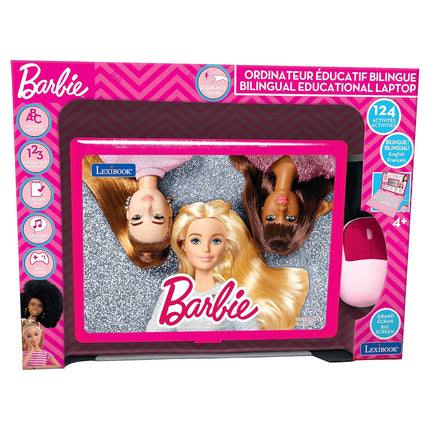 Lexibook Francouzsko-anglický vzdělávací notebook - Barbie