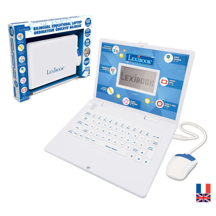 Lexibook Francouzsko-anglický vzdělávací notebook Power Kid