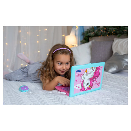 Lexibook Francouzsko-anglický vzdělávací notebook - Jednorožec