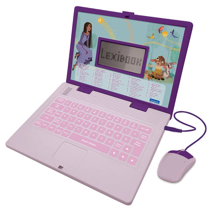Lexibook Francouzsko-anglický vzdělávací notebook - Disney Přání