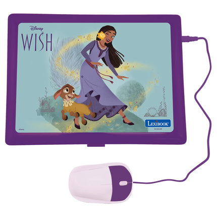 Lexibook Francouzsko-anglický vzdělávací notebook - Disney Přání