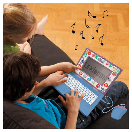 Lexibook Francouzsko-anglický notebook 170 aktivit - Disney Stitch