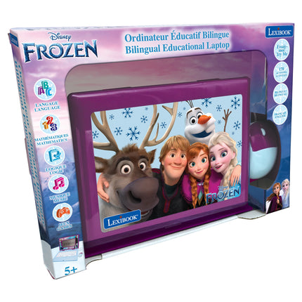Lexibook Francouzsko-anglický notebook 170 aktivit - Ledové království