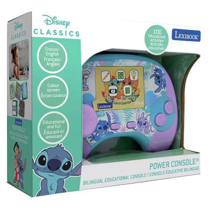 Lexibook Francouzsko-anglická vzdělávací konzole - Disney Stitch