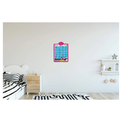 Lexibook Anglicko-francouzský mluvící plakát - Disney Princezny