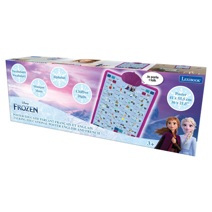 Lexibook Anglicko-francouzský mluvící plakát - Ledové království