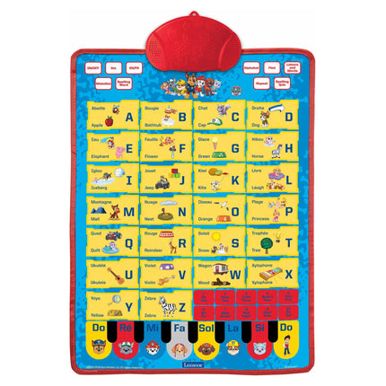 Lexibook Anglicko-francouzský mluvící plakát - Tlapková patrola