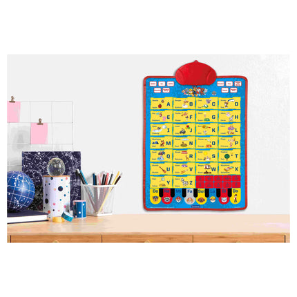 Lexibook Anglicko-francouzský mluvící plakát - Tlapková patrola