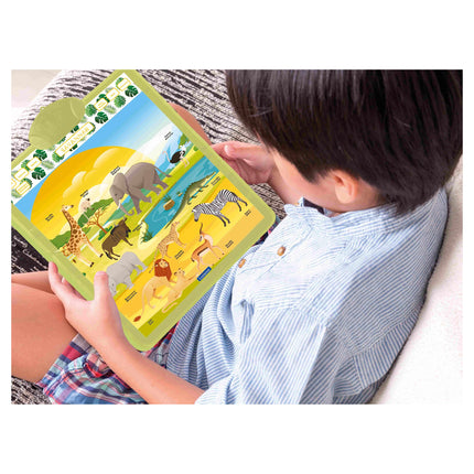 Lexibook Anglicko-francouzský mluvící plakát Savana