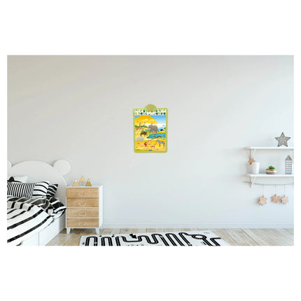 Lexibook Anglicko-francouzský mluvící plakát Savana