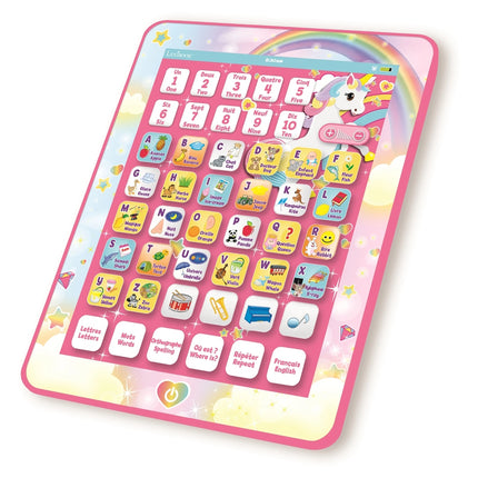 Lexibook Francouzsko-anglický vzdělávací tablet - Jednorožec