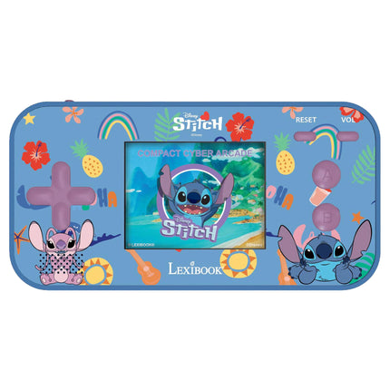 Lexibook Herní konzole Compact II Cyber Arcade 2,5" - 150 her - Disney Stitch