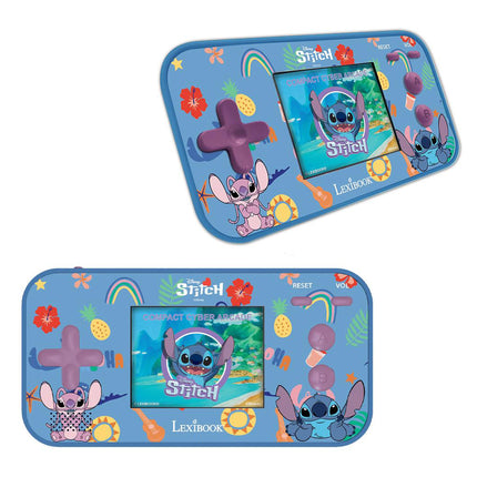 Lexibook Herní konzole Compact II Cyber Arcade 2,5" - 150 her - Disney Stitch