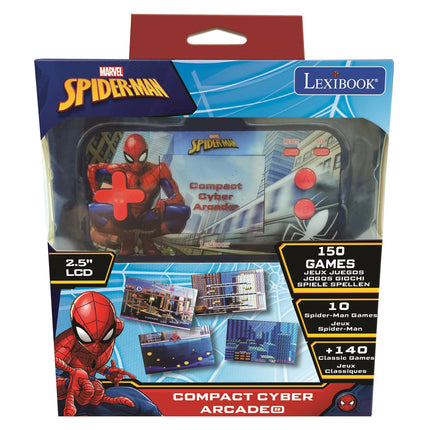 Lexibook Herní konzole Compact II Cyber Arcade 2,5" - 150 her - Spider-Man
