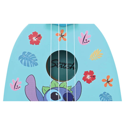 Lexibook Dřevěné ukulele s nylonovými strunami 53 cm - Disney Stitch