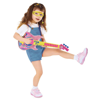Lexibook Elektronická kytara s brýlemi a mikrofonem - Barbie