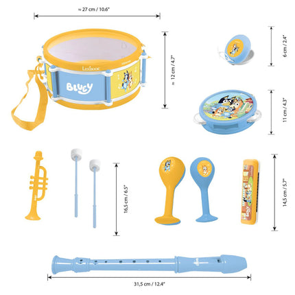 Lexibook Hudební sada 7 ks - Bluey