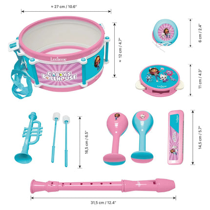 Lexibook Hudební sada 7 ks - Gábinin kouzelný domek