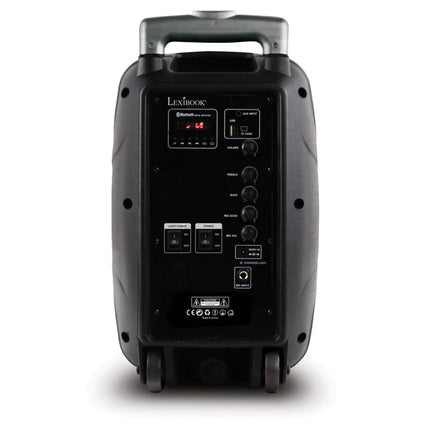 Lexibook Bezdrátový karaoke reproduktor na kolečkách s mikrofonem iParty