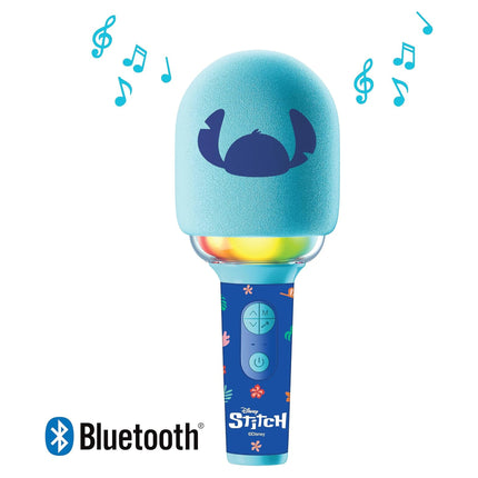 Lexibook Svítící bezdrátový karaoke mikrofon - Disney Stitch