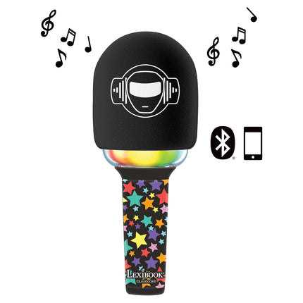 Lexibook Svítící bezdrátový karaoke mikrofon