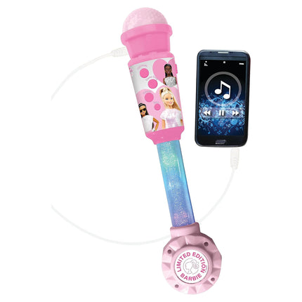 Lexibook Svítící trendy mikrofon s melodiemi - Barbie