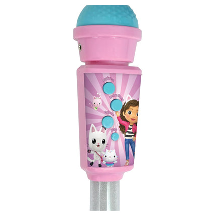 Lexibook Svítící trendy mikrofon s melodiemi - Gábinin kouzelný domek