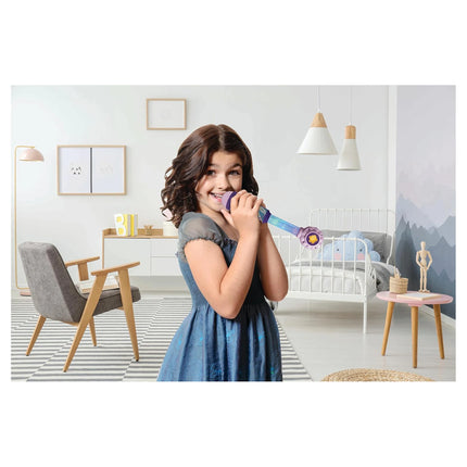 Lexibook Svítící trendy mikrofon s melodiemi - Disney Přání